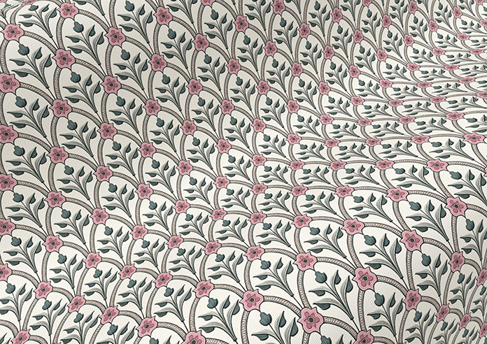 Adelaide, Tudors Rosies Pink - Twist&Fit Roller Blind - Image 4